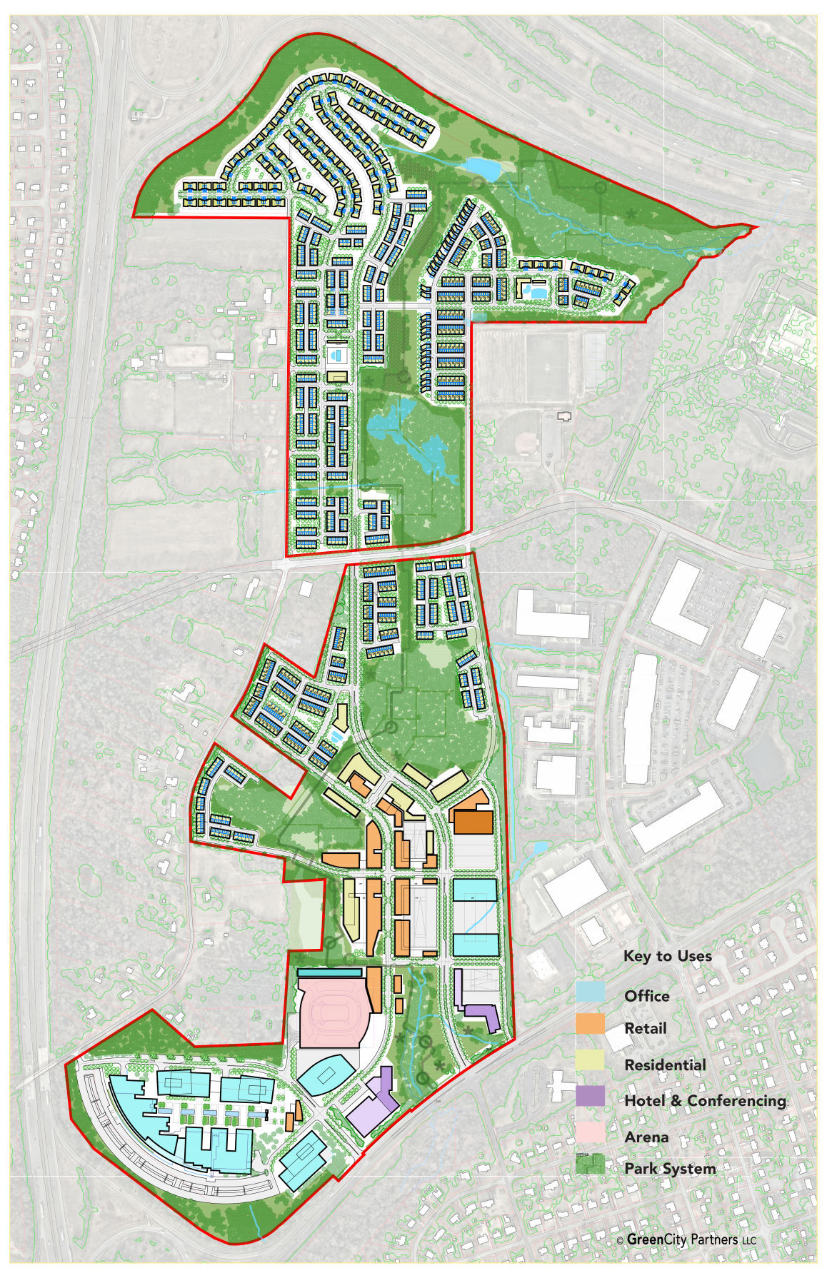 Rendering of GreenCity project